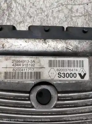 Second-hand car spare part ecu engine control for renault modus confort dynamique oem iam references 215849133a 8200376474 s3000 8200411717