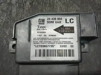 Pezzo di ricambio per auto di seconda mano kit airbag per opel corsa c club riferimenti oem iam 327963935  24439954