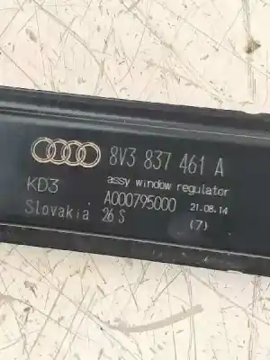 Second-hand car spare part driver left window regulator for audi a3 (8v) ambiente oem iam references 5q0959802b  8v3837461a