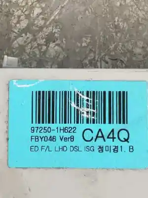 Peça sobressalente para automóvel em segunda mão comando de sofagem (chauffage / ar condicionado)  por kia pro_cee´d drive referências oem iam 972501h622  fby046