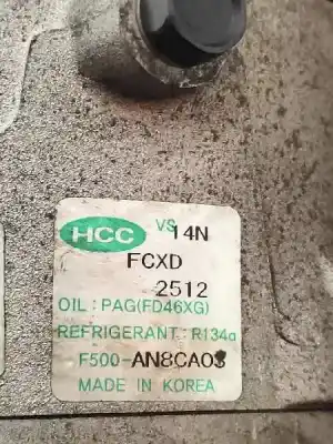 Second-hand car spare part air conditioning compressor for kia pro_cee´d drive oem iam references fcxd2512  