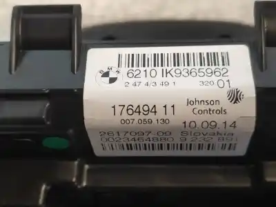 Second-hand car spare part dashboard for bmw serie 2 active tourer (f45) 218d advantage oem iam references 17649411 62108794199 6210ik9365962 261709709