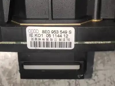 Second-hand car spare part headlights switch for audi a4 cabrio (8h) 3.0 v6 30v cat (asn) oem iam references 8e0953549s  