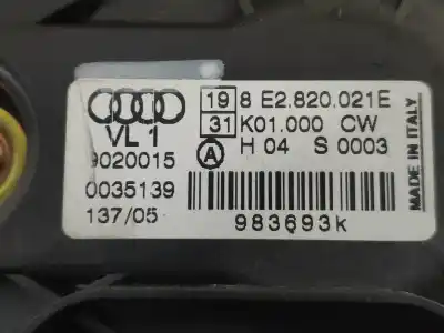Автозапчастина б/у тепловий двигун для audi a4 cabrio (8h) 3.0 v6 30v cat (asn) посилання на oem iam 8e2820021e  