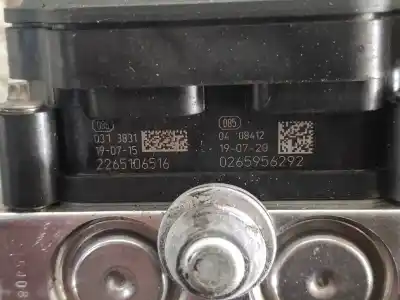 Peça sobressalente para automóvel em segunda mão abs por opel corsa e design line referências oem iam 0265257704 0265956292 39084530