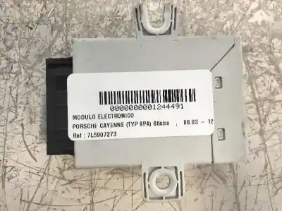 Second-hand car spare part electronic module for porsche cayenne (typ 9pa) básico oem iam references 7l5907273