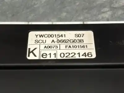 Tweedehands auto-onderdeel elektronische module voor mg mg zr (f/rf) 105 oem iam-referenties ywc001541 a0073 a0662g03b