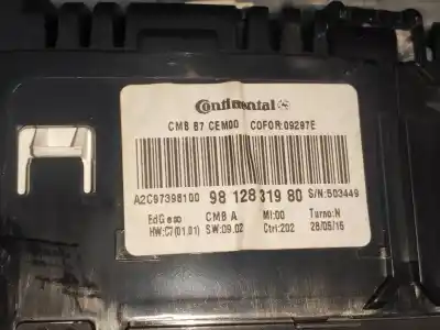 Peça sobressalente para automóvel em segunda mão quadrante por citroen c4 lim. live edition referências oem iam 9812831980  a2c97398100