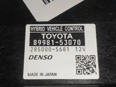 Second-hand car spare part electronic module for lexus is 300h oem iam references 2850005681  8998153070