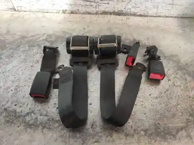 Peça sobressalente para automóvel em segunda mão conjunto de cintos de segurança traseiros por fiat punto (evo) (199) emotion referências oem iam 