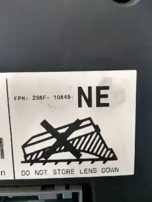 Second-hand car spare part dashboard for ford fiesta (cbk) ambiente oem iam references 2s6f10849  