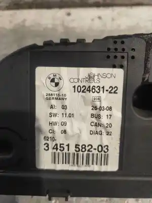 Second-hand car spare part dashboard for bmw x3 (e83) 2.0d oem iam references 345158203  102463122