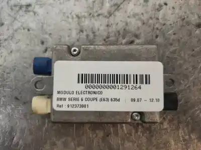 Second-hand car spare part electronic module for bmw serie 6 coupe (e63) 635d oem iam references 912373901