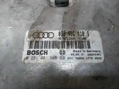 Second-hand car spare part ecu engine control for audi a6 berlina (4b2) 1.9 tdi oem iam references 0281001609  038906018g