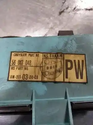 Pièce détachée automobile d'occasion compteur de vitesse tableau de bord pour jeep cherokee (xj) 4.0 cat références oem iam 56003048  am00103d0c0