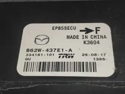 Second-hand car spare part electronic module for mazda 3 lim. () style oem iam references b62w437e1a 334181101 epb5secu