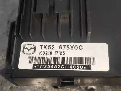 Second-hand car spare part electronic module for mazda 3 lim. () style oem iam references tk52675y0c  