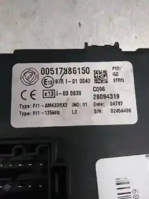 Second-hand car spare part fuse box unit for fiat grande punto (199) 1.3 16v jtd cat oem iam references 28094319  00517986150