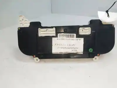 Peça sobressalente para automóvel em segunda mão comando de sofagem (chauffage / ar condicionado)  por kia cerato (ld) 1.6 crdi referências oem iam   