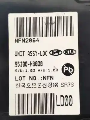 Second-hand car spare part electronic module for kia stonic (ybcuv) concept oem iam references 95300h3000  