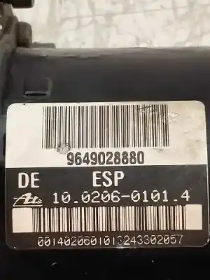 Second-hand car spare part abs for citroen c2 vtr oem iam references 10020601014 00008065e0 9649028880 10096011263