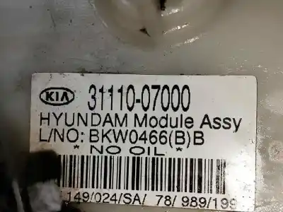 Pièce détachée automobile d'occasion pompe à carburant pour kia picanto i (sa) 1.1 références oem iam 3111007000  