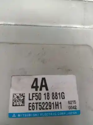 Second-hand car spare part ecu engine control for mazda 3 berlina (bk) 2.0 sportive oem iam references lf5018881g  e6t52291h1