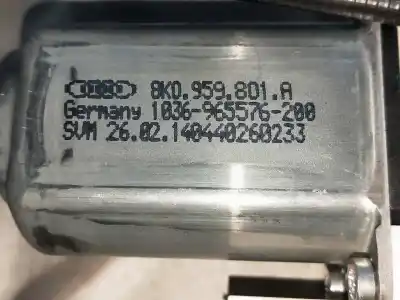 Second-hand car spare part driver left window regulator for skoda superb combi (3t5) 2.0 tdi dpf oem iam references 8k0959801a 5p r 
