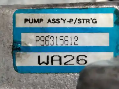 Second-hand car spare part steering pump for daewoo matiz 0.8 cat oem iam references 96315612  
