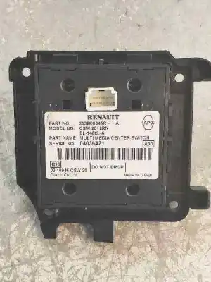 Second-hand car spare part gps navigation system for renault fluence z.e. dynamique oem iam references 259152392r tomtom 253b00345r csw2012rn ib2321j00991 7641104391 281150743r 804011 bosch