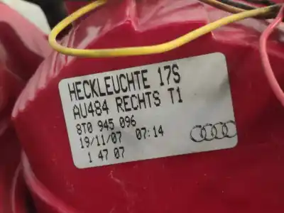 Автозапчастина б/у правий ліхтар для audi a5 coupe (8t) 2.7 tdi посилання на oem iam 8t0945096  