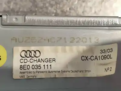 Автозапчастина б/у аудіо система / радіо cd для audi a3 (8p) 2.0 tdi ambiente посилання на oem iam 8e0035111  cxca1090l