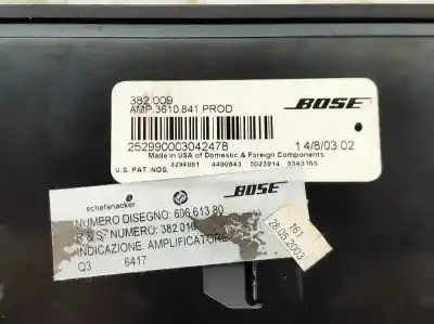 Автозапчастина б/у електронний модуль для lancia thesis (115) 3.0 v6 24v cae emblema посилання на oem iam 60661380  382009 3820010