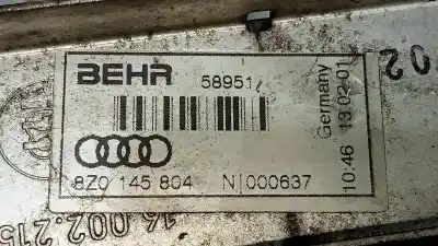 Автозапчастина б/у інтеркулер для audi a2 (8z) 1.4 tdi посилання на oem iam 8z0145804  