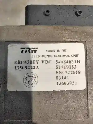 Peça sobressalente para automóvel em segunda mão abs por lancia thesis (115) 3.0 v6 24v cae emblema referências oem iam 13509222a sn0722658 13663921 03141 54084631h 51719182