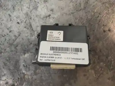 Peça sobressalente para automóvel em segunda mão módulo eletrônico por mazda 6 lim. (gh) (.2012->) 2.2 turbodiesel cat referências oem iam ghp967uu0