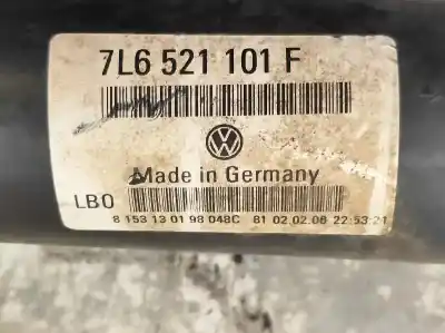 Автозапчасти б/у передняя центральная трансмиссия за audi q7 (4l) 3.0 v6 24v tdi ссылки oem iam 7l6521101f  