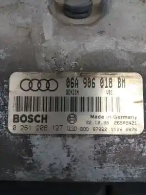 Pezzo di ricambio per auto di seconda mano centralina motore per audi a3 (8l) 1.8 ambiente riferimenti oem iam 0261206127 v01 06a906018bm