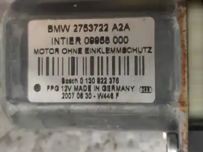 Second-hand car spare part passenger side right window regulator for mini mini (r56) one oem iam references 0130822376 09958000 2753722a2a
