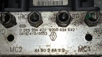 Peça sobressalente para automóvel em segunda mão abs por renault scenic iii expression referências oem iam 0265234472  8200624642