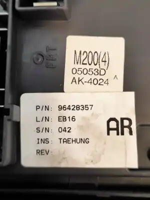 Second-hand car spare part fuse box unit for chevrolet matiz s oem iam references 96428357  eb16