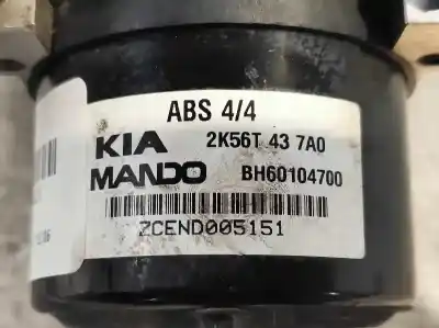 Peça sobressalente para automóvel em segunda mão abs por kia carnival ii 2.5 v6 lx 150 cv / 110 kw referências oem iam 5wy7213b bh60104700 2k56t437a0 472aac1c104