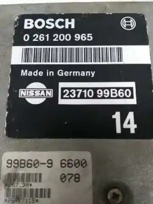 Second-hand car spare part ecu engine control for nissan micra (k10) * oem iam references 0261200965  2371099b60
