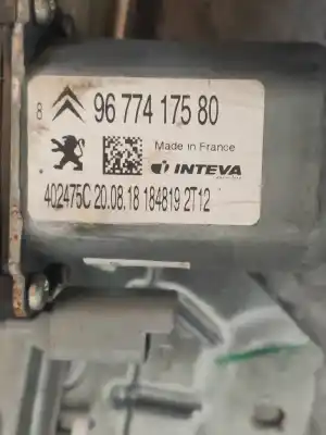 Автозапчасти б/у регулятор стекла заднего левого за citroen c-elysée shine ссылки oem iam 9674437380  9677417580