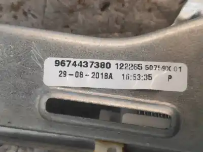 Автозапчасти б/у регулятор стекла заднего левого за citroen c-elysée shine ссылки oem iam 9674437380  9677417580