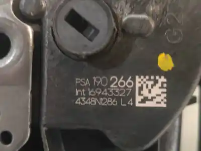 Pezzo di ricambio per auto di seconda mano motore chiusura centrale posteriore sinistra per citroen c-elysée shine riferimenti oem iam 190266  