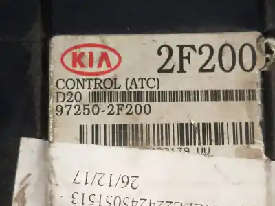 Peça sobressalente para automóvel em segunda mão comando de sofagem (chauffage / ar condicionado)  por kia cerato 2.0 turbodiesel cat referências oem iam 972502f200  