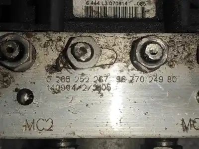 Second-hand car spare part abs for citroen c4 lim. tonic oem iam references 0265252267 0265951983 9677024980
