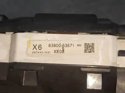 Автозапчастина б/у панель інструментів для lexus is200 (ds2/is2) 220d посилання на oem iam 8380053671  