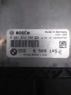 Second-hand car spare part ecu engine control for bmw serie 1 lim. 5-trg. (f20) 118d oem iam references 0281032308  dde8589145